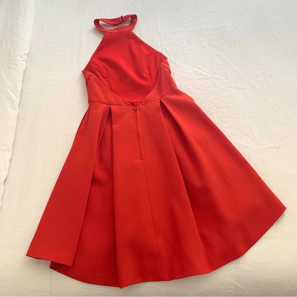 Keepsake Red Halter Mini Dress - Picture 4 of 5